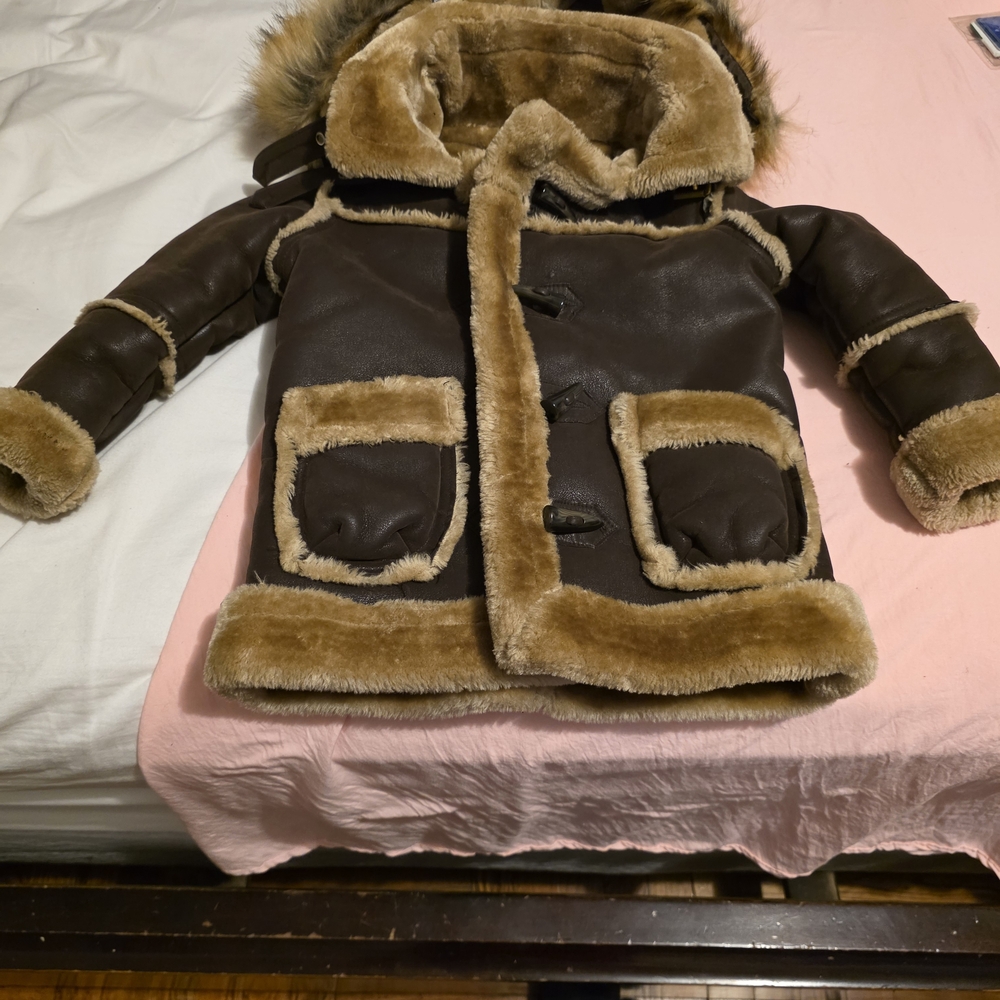 Jordan Craig Kids Dark Brown Sherling/Sheepskin - Picture 3 of 8